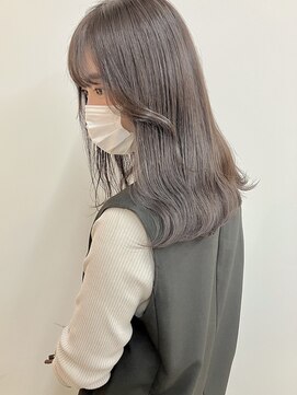 似合わせ/白髪ぼかし/インナーカラーに特化した髪質改善サロン 元住吉 武蔵小杉 パーソナルカラーにあわせた【似合わせ/髪質改善カラー】