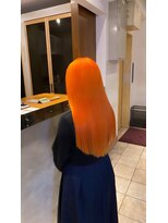 遊人 レン(REN)&nbsp;ブラッドオレンジ_ハイトーンカラー_ロングレイヤー