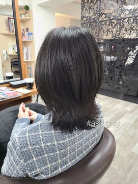 アンクラウド(an cloud) ブルーブラック/アッシュグレー/ブリーチなしカラー