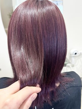 ミュール(mule) ラベンダーピンク/ブリーチ1回目安