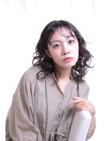 ヘアースペース ミツオ(hair space MITSUO) エッジパーマスタイル