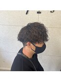 マッシュパーマ(波巻き)