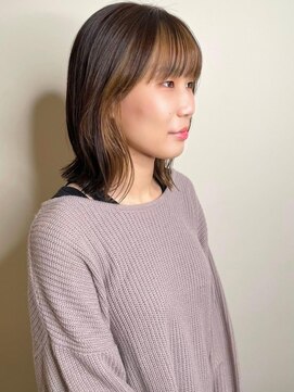 トップヘアーラウンジ 知立(TOP HAIR Lounge) フェイスフレーミングでオシャレ度アップ！/ニュアンスカラー