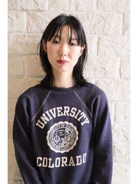 ソルト(Salt) レイヤー/ウルフヘア/ダークトーン/髪質改善/salt大久保