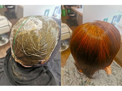 ドゥージングヘアースクラッチ(Dozing Hair Scratch)の写真