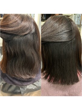 アロン(Allons Ginza) 【髪質改善】sins式シルク酸性ストレート