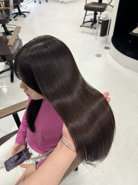 ハピネス 梅田茶屋町店(HAPPINESS) ロングレイヤー/韓国ヘア/髪質改善/顔まわり/ブリーチなし