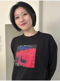 【上前津 大須 矢場町】黒髪 ストレートボブ