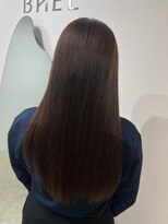 ビビバイベル(BiVi by BHEL)&nbsp;グレージュミルクティーベージュカラー韓国レイヤーカット桑名