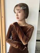 シーム 天神大名店(SEAM)&nbsp;ショートボブ　Recommended for  20s to 30s.