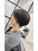 ショート　　髪質改善　白髪染め