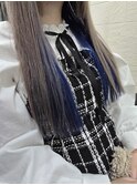 プルエクステ/インナーカラー/ロングヘア/千葉