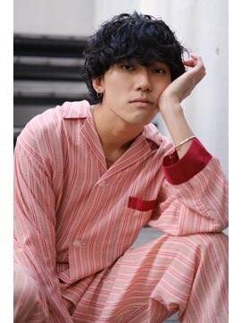 ブークル(boucle) 無造作パーマ　ミディアムパーマ