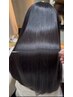 【山口指名限定】カット＋ネオメテオストレート  (白髪染め毛,エイジング毛 )