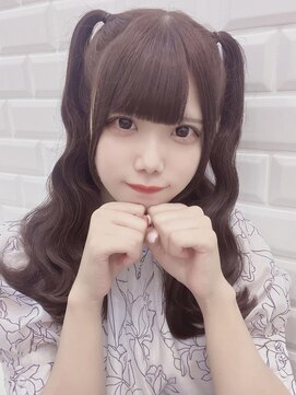 リルミー ミュエナ 大須 矢場町(Lilme myuena) わんわんハーフツイン×チョコレートブラウン*まゆ