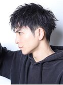 王道ハーフアップショート