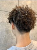 MEN'S HAIR/ブルーブラック/フェザーパーマ/千葉駅