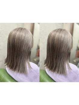 《夜22時まで営業》白髪を隠すのではなく活かす技術で、自然に馴染む上品なツヤのある仕上がりに♪