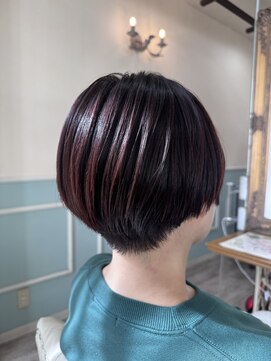 ラボヌールヘアーノーブル 新越谷店(La Bonheur hair noble) 極上髪質改善/くびれショート【美髪】【イメチェン】