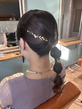 ルポヘアー(Repos Hair) タイト編みおろし