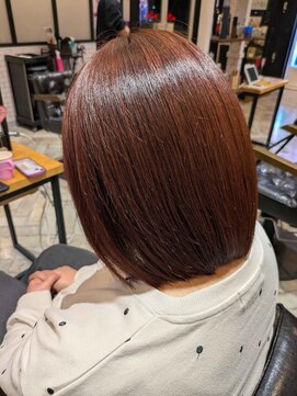 髪質改善カラー