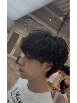 フィフスパーク(fifth PARK) 渋谷メンズパーマ緩めルーズパーマメンズカットシャドウパーマ