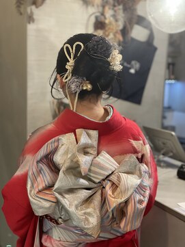 リノ(F’lino) 成人式　ヘアセット