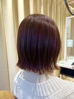 ネオリーブサイン 大森店(Neolive sign) ブリーチなし チェリーレッド 【大森】