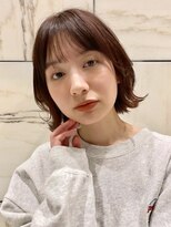 ピークアブー 原宿ハラカド(PEEK-A-BOO)&nbsp;外ハネくびれレイヤーボブ/簡単スタイリング/大人くせ毛薄め前髪