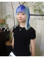 フーガヘアー 元住吉店(FUGA hair)&nbsp;ケアブリーチを使ってダメージレスにデザインカラー