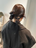 トリッカ 代官山(tricca) カチモリヘア/タイトツイン/リボンヘア/お呼ばれ/結婚式