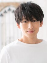 モッズヘア メン 南越谷南口店(mod's hair men) 王道アッシュブラック伸ばしかけ清潔感スマートマッシュa南越谷