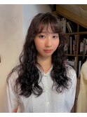 レイヤーカット/似合わせカット/ボブ/パーマ/名古屋市西区