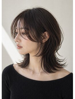 ルーウィン(LE WIN)の写真/ミリ単位までこだわったカット技術で小顔見せも◎あなただけの似合わせスタイルを手に入れて♪