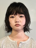 ノラジャーニー(NORA Journey)&nbsp;ボブパーマレイヤーパーマショートボブブリーチパーマ