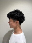 メンズパーマ　ツイストランダム