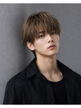 メンズリュール 心斎橋(Men's Lueur.) サーフカールツイストスパイラルツイスパラウンドマッシュ