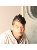 アシメ刈り上げ