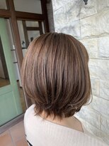 ブランシェ神領店&nbsp;#【林】チョコレートブラウン×ウルフボブ