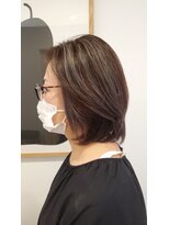 キザシ(KIZASI)&nbsp;かっこいいグレージュのメリハリハイライト