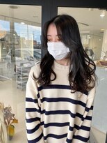 エンリッチヘア(enrich hair)&nbsp;ロングレイヤー・フェイスレイヤー・暗髪カラー