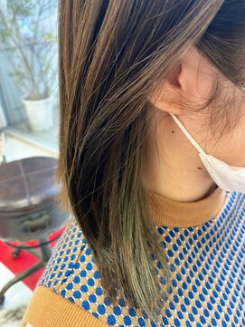 エフエフヘアー(ff hair) back style☆インナーカラーvol.749