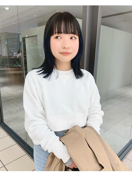 キルトプラスリム(Qilt+LIM) さりげないマリンブルー