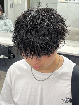 ノイズ キョウト(NOISM Kyoto) 波巻きスパイラルパーマ