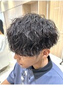 /メンズヘア/パーマ/スパイラル/波巻き/ツイスパ/都立大学