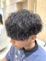 /メンズヘア/パーマ/スパイラル/波巻き/ツイスパ/都立大学