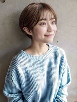 ピリオド(period.)&nbsp;大人可愛いショートボブ/耳掛けショート/マッシュショート