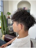 メンズ×ツイストパーマ 10代20代30代40代