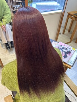 美容室 パルス 静岡鷹匠店(PALS) ピンクブラウン