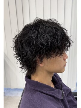 ルースト 京都四条大宮店(ROOST) 色気抜群 ''波巻きマッシュウルフ''